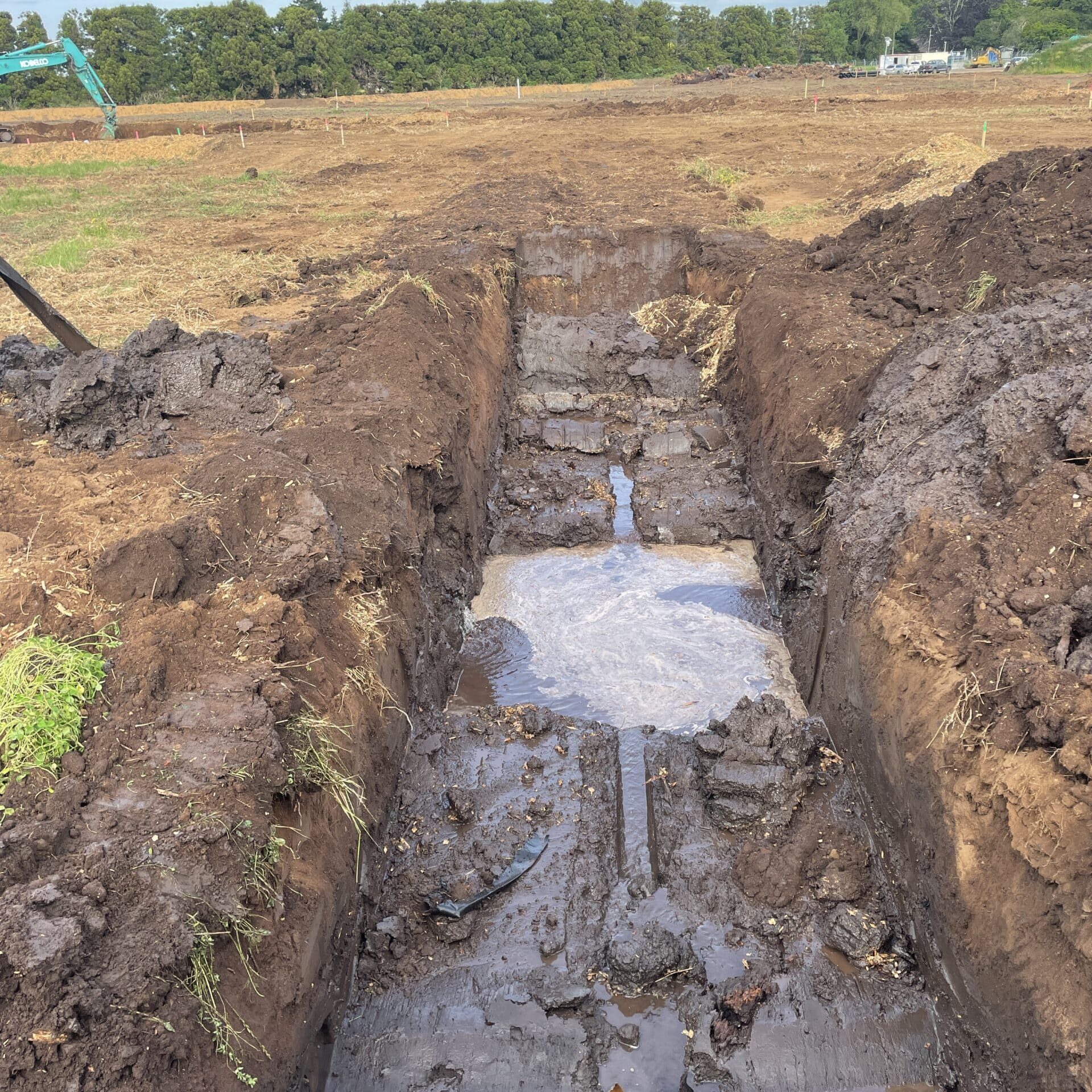 Asbestos contaminated soil remediation for new subdivision