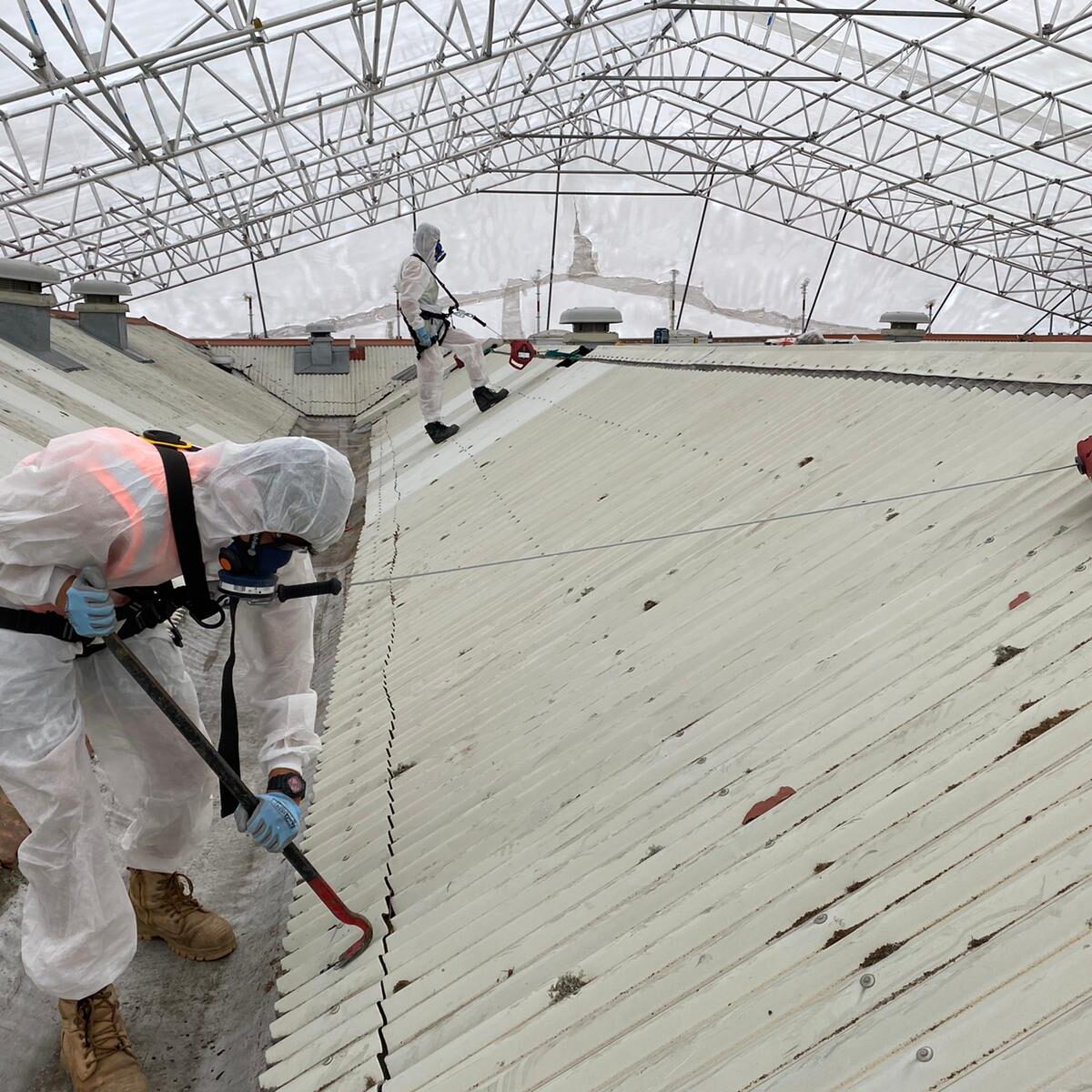 Exposing Asbestos bitumen - Class B