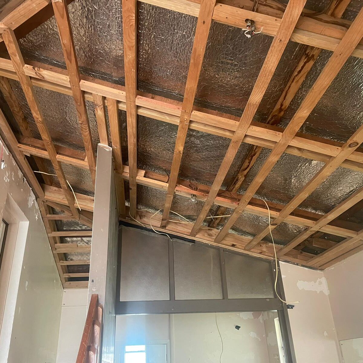 Class A asbestos ceiling removal completed