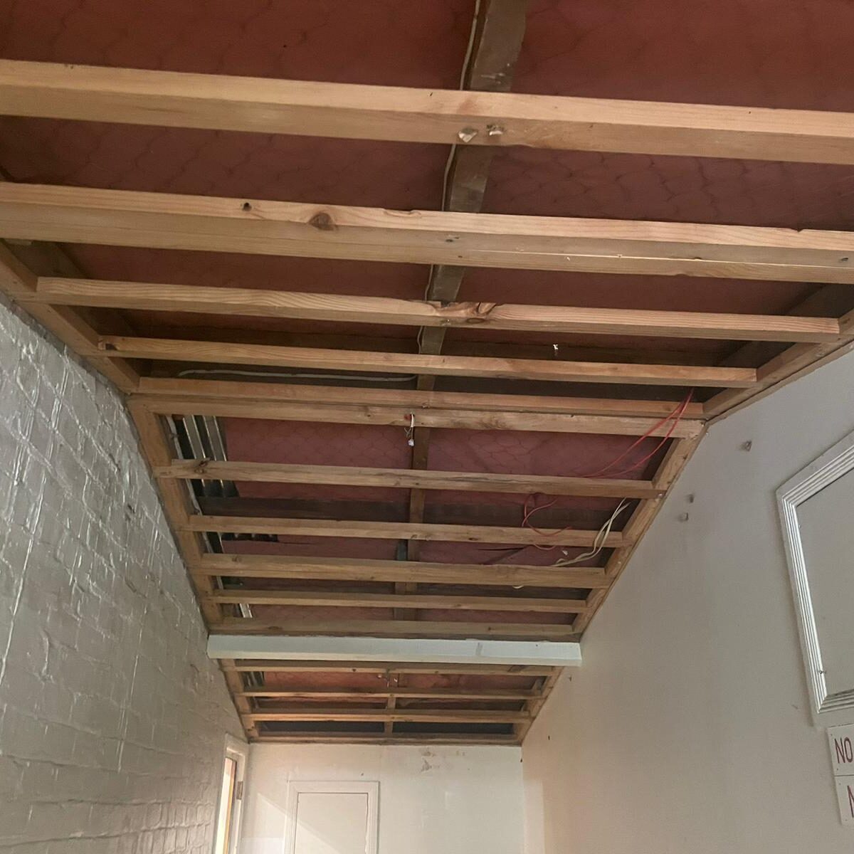 Asbestos removal complete