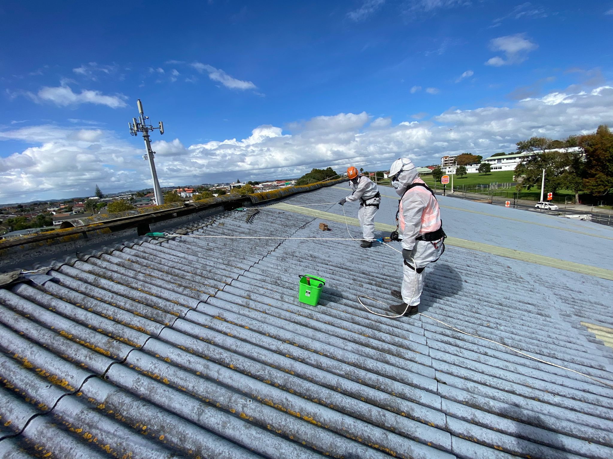 Asbestos roof removal Auckland
