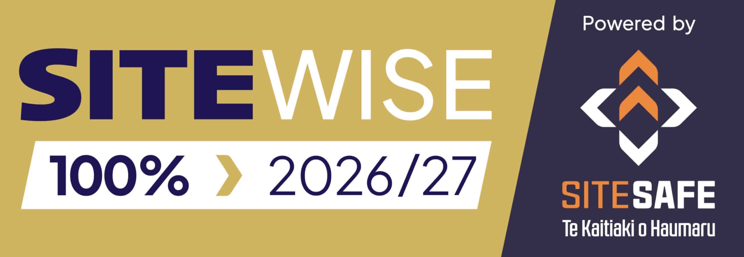 SiteWise 2025-26 Certificate